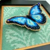 Картина на пластику &quot;Синій метелик&quot; YuMI_052 - 2