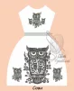 Дитяча сукня зі стрічкою &quot;Сови&quot;  - 1