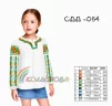 Сорочка дитяча (дівчатка 5-10 років) СДД-054 - 1