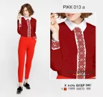 Рубашка жіноча комбінована РЖК-013А