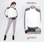 Рубашка жіноча комбінована РЖК-003А