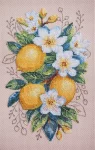 Набір для вишивки хрестиком "Лимонний настрій"
