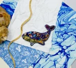 Набір для створення прикраси "Синій кит" 