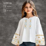 Сорочка дитяча в стилі Етно (дівчатка 5-10 років) СД Етно-014