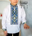 Дитяча сорочка для хлопчика "Гуцульська з тризубом" 