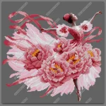 Дівчина-півонія-2, А3+Л-042