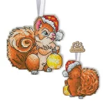 Набір для вишивки на пластиковій канві "Білочка" VPC_049