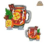 Набір для вишивки на пластиковій канві "Чашка чаю" VPC_043