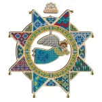 Набір для вишивки нитками по дереву "Різдв"яна зірка", VW 002