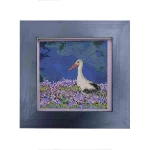 Картина на пластику "Лелека в лаванді" YuMI_046