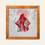 Набір для вишивки хрестиком "Кімоно" VМС_1007_Print_R