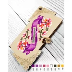 Коробочка для грошей або прикрас під вишивку бісером "Сакура" (22203)