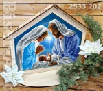 Шопка (різдвяний вертеп) під вишивку (2533202)