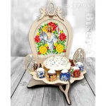 Підставка для паски та яєць під вишивку бісером (2532058)