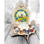 Підставка для паски та яєць під вишивку бісером (2532059)