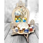 Підставка для паски та яєць під вишивку бісером (2532063)