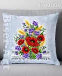 Пошита подушка з наволочкою для вишивання ВЕЛИКА (4040008)