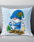 Пошита подушка з наволочкою для вишивання ВЕЛИКА (4040019)