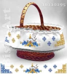 Стрічка на кошик для вишивки бісером (16110195)