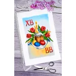 Рушник пасхальний для вишивки бісером (005)