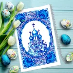 Рушник пасхальний для вишивки бісером (151)