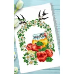 Спасівський рушник для вишивки бісером, арт. 123