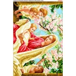 Схема для вишивки бісером  «Мадонна з немовлям» (3011)