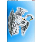 Схема для вишивки бісером  «Лебеді» (3015)