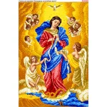 Схема для вишивки бісером  «Богородиця, що розв"язує вузли» (3046)