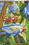 Схема для вишивки бісером  «Янгол-охоронець» (3049)