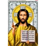 Схема для вишивки бісером  «Ісус Христос Вседержитель» (3078)