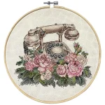 Набір для вишивки хрестиком "Чекаю на твій дзвінок", АН-312