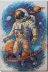Набір для вишивки бісером "Космічний мандрівник", АВ-962