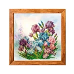 Набір для вишивки хрестиком "Іриси" VMC_1027