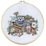 Набір для вишивки хрестиком "Божевільне чаювання", АН-320