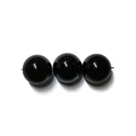 Намистина чорна, 15 мм