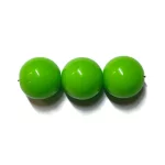 Намистина салатова, 15 мм