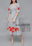 Сукня жіноча "Тінь червоного маку" 