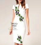 Сукня без рукавів "Вино" 