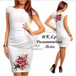 Сукня без рукавів "Романтична лілія" 