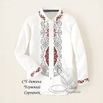 Дитяча сорочка для хлопчика "Червоний серпанок"