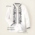 Дитяча сорочка для хлопчика "Монохромна" 