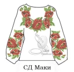 Дитяча сорочка  "Маки" 