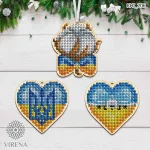 Комплект новорічних іграшок, КНІ-206