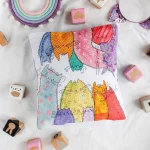 Набір для вишивки хрестиком наволочки "Муркішки" 