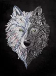 Набір для вишивки хрестиком "Вовк" 