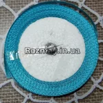 Стрічка атласна блакитна