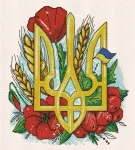 Набір для вишивки хрестиком "Фарби України" 