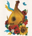 Набір для вишивки хрестиком "Мелодія України" 