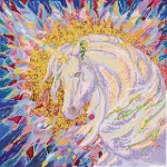 Схема під вишивку бісером "Вісник щастя" 